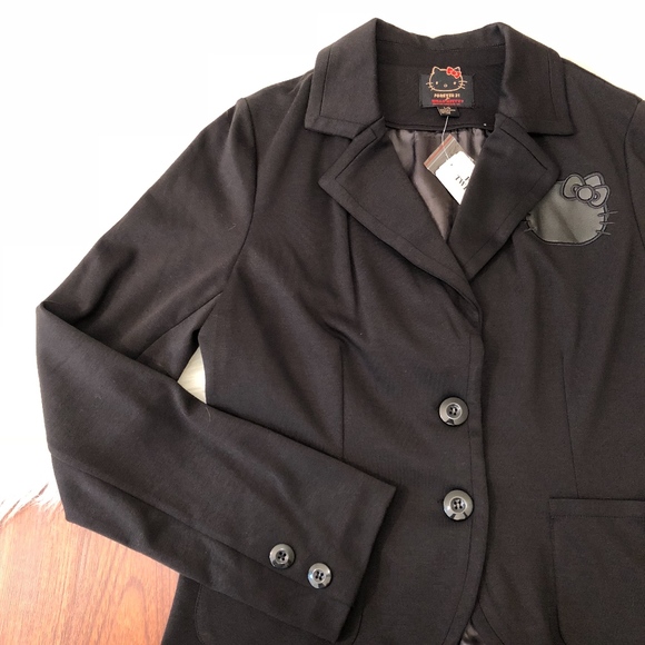 Hello Kitty Black Blazer - Picture 1 of 7